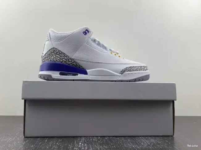 Rep TBK Retro 3 PE 869802-907 Jordan Bryant Kobe 0509
